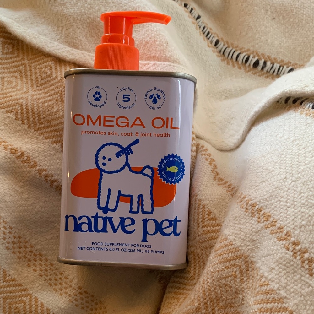 Native Pet Omega Oil 8.0 fl oz